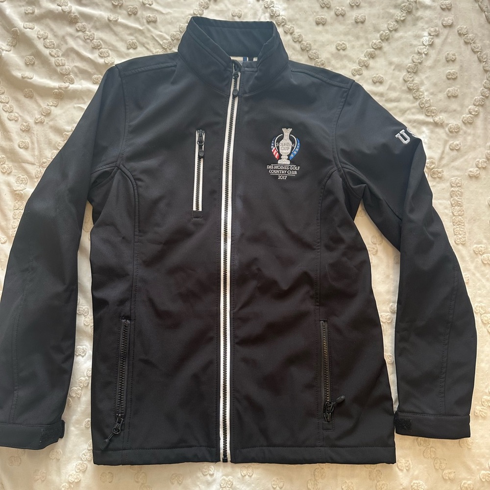 Black 2017 Solheim Jacket
